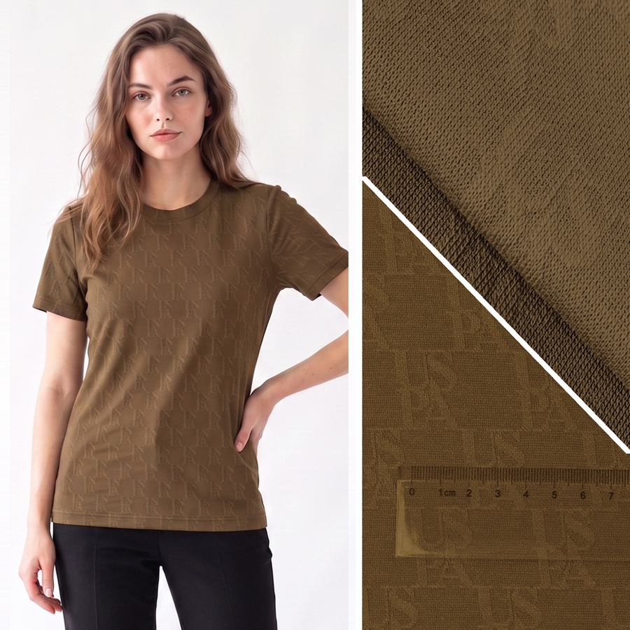 Cotton Jacquard Fabric | 82% Cotton / 18% Polyester | 210GSM | 160cm