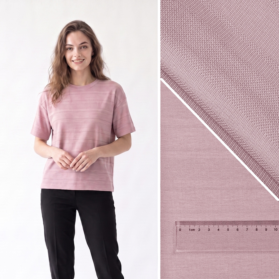 40S Cotton Jacquard Fabric | 51.7% Cotton / 46.6% Polyester / 1.7% Spandex | 210GSM | 175cm