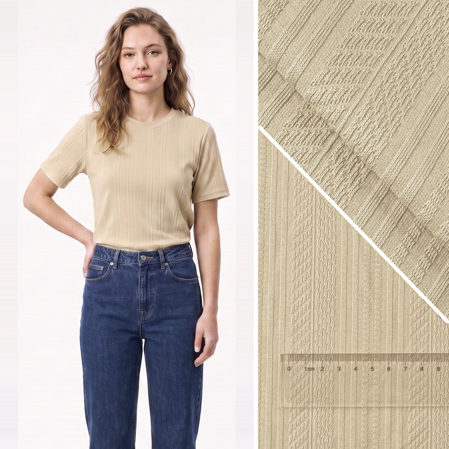 40S Jacquard Fabric | 220GSM | 185cm | Ref. T5012A-2