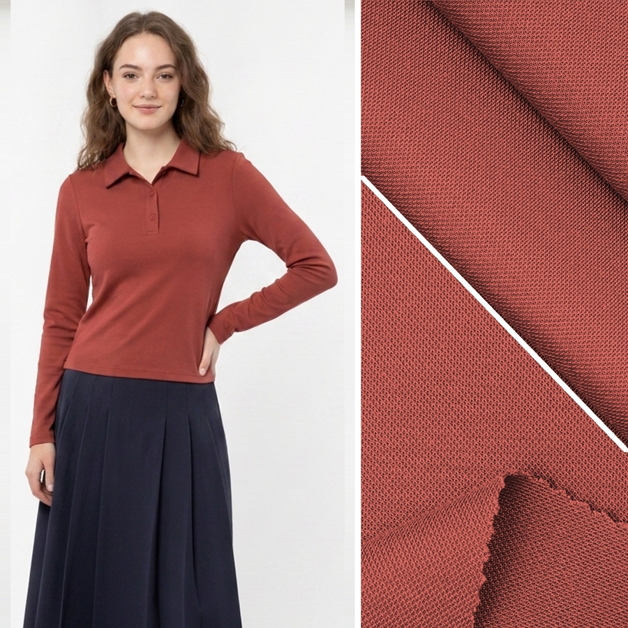 Tencel Knit Fabric | 46.7% Viscose / 43.1% Nylon / 10.2% Spandex | 210-220GSM | 160cm