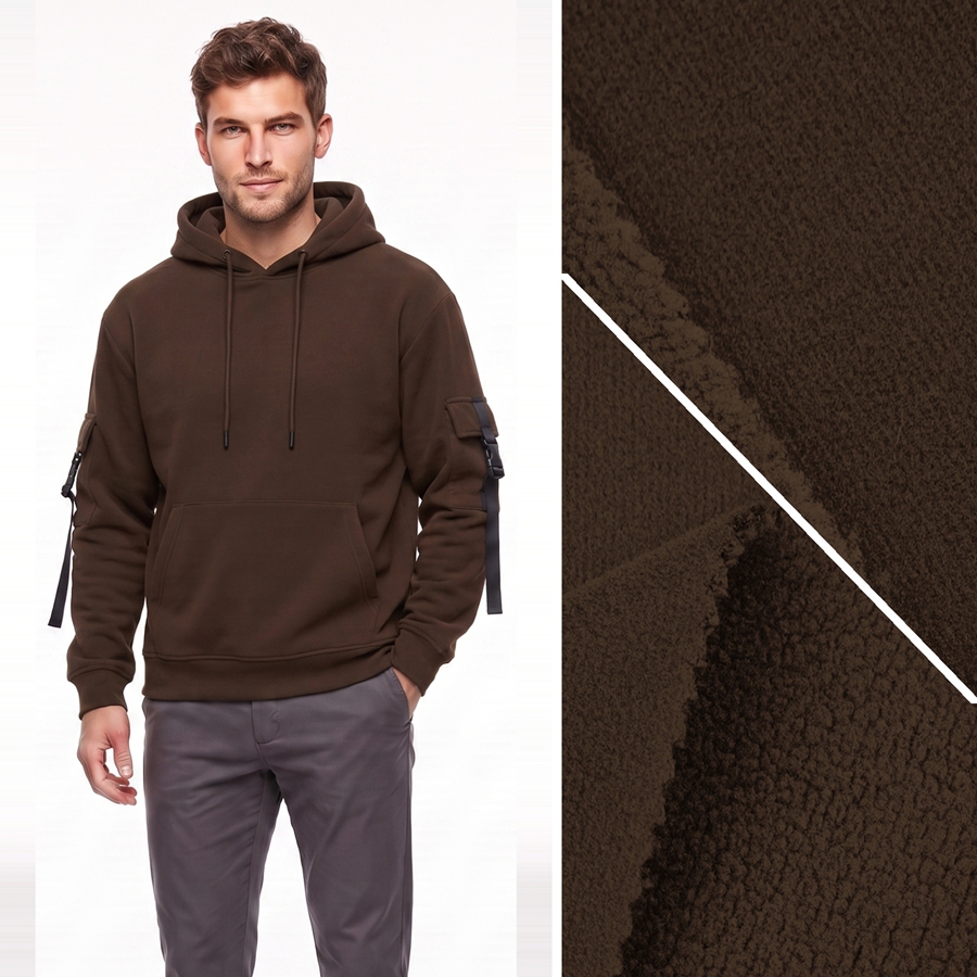 Bonded Fabric | Face: 93% Polyester / 7% Spandex | Back: 91% Polyester / 9% Spandex | 440-460GSM | 188cm