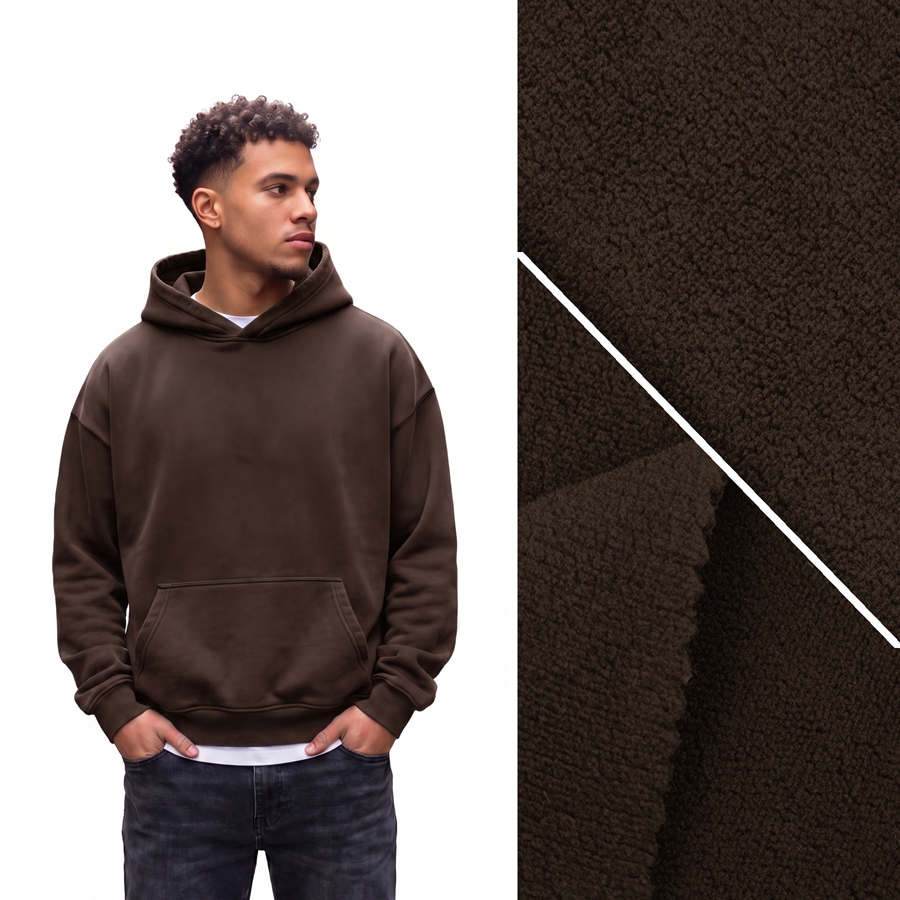 Bonded Fabric | Face: 94% Polyester / 6% Spandex | Back: 94% Polyester / 6% Spandex | 370-390GSM | 185cm